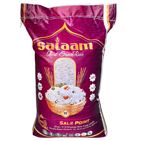 Salaam (Short Grain Steam) - Khawaja Rice InternationalKhawaja Rice InternationalKhawaja Rice InternationalSalaam (Short Grain Steam)25 KGSalaam (Short Grain Steam)